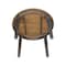 International Concepts Round 44 inx 44 in Round Top Dining Table, Hickory/Washed Coal, 44 in W, 44 in L, 30 in H, Wood T45-144R-30 - alternate 5